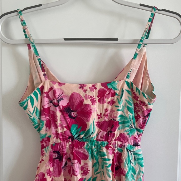 J.Crew Women's Cotton Floral Wrap Dress 00 - Picture 9 of 10